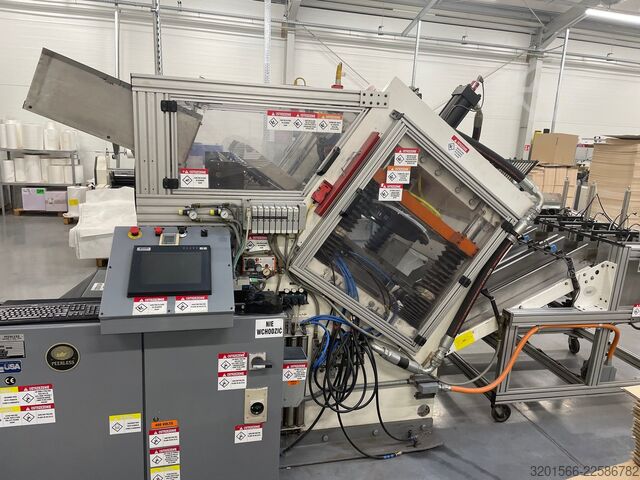 Paper box production machinery Peerless HBF36