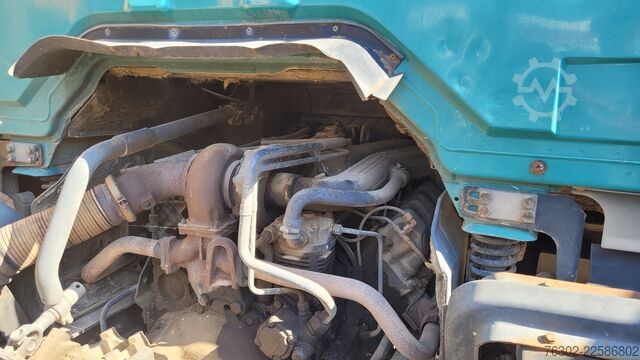 Abrollkipper Mercedes-Benz 1824 4x2 Meiller RK 13.055 blatt german