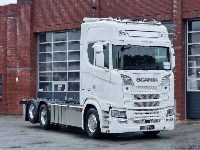 Fahrgestell mit Fahrerhaus Scania S730 V8 NGS Highline 6x2 chassis - 4.15 WB - Re...