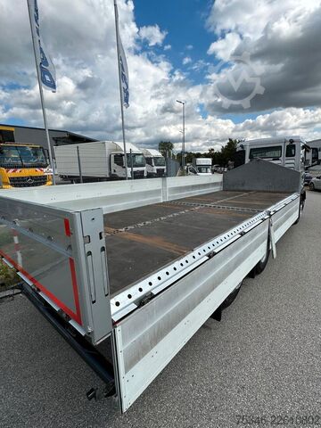 LKW mit Pritsche (offen) MAN TGS 26.360 LL/Pritsche 7,10 m/Lenkachse/ 108 tkm