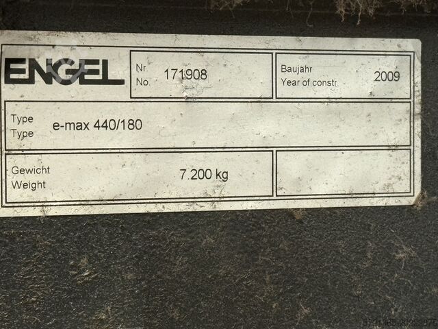 Injection moulding machine ENGEL ENGEL E-MAX 440 / 180 PRO 180t
