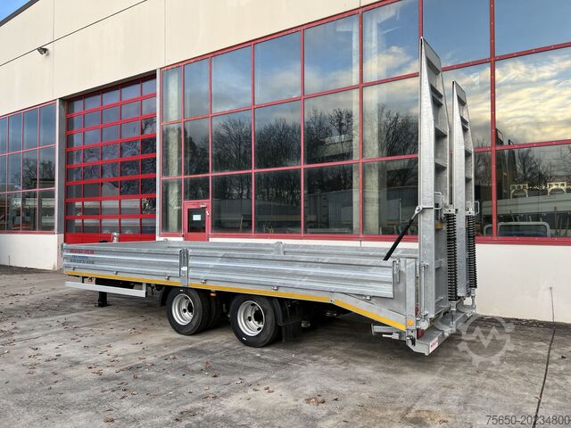Low loader trailer Möslein TTO 19  19 t Tandemtieflader,Neufahrzeug