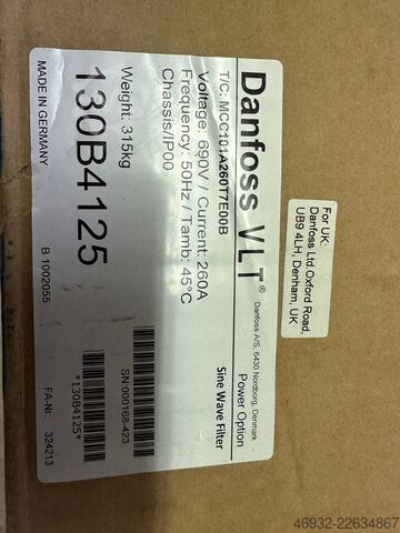 SINUSFILTER DABNFOSS VLT MCC 101