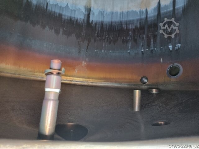 3800L stainless steel tank with insulation  