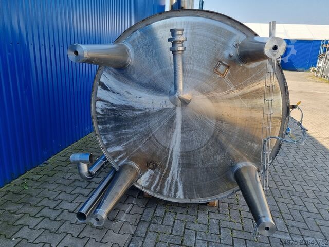 3800L stainless steel tank with insulation  