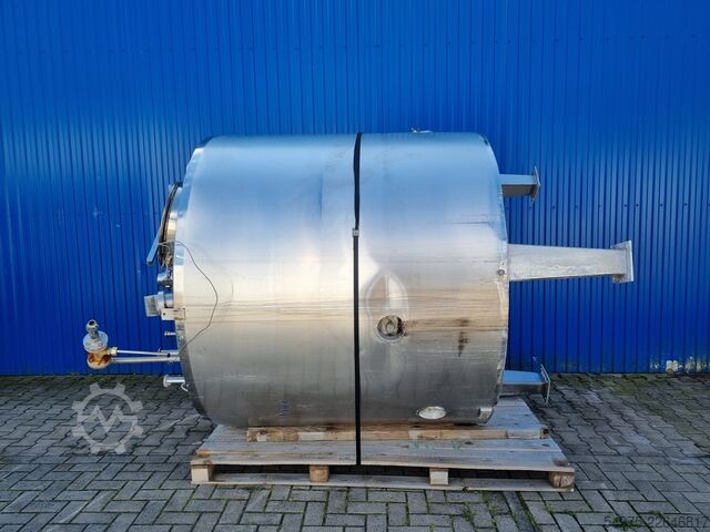 3500L stainless steel tank with insulation  