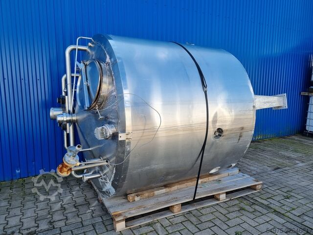 3500L stainless steel tank with insulation  