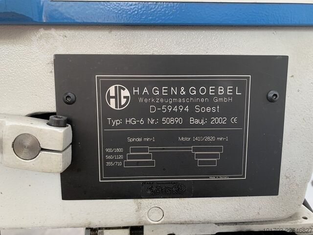 Tapping Machine HAGEN & GOEBEL HG-6