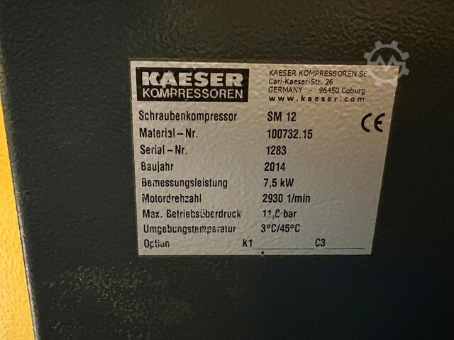 Screw compressor KAESER SM 12