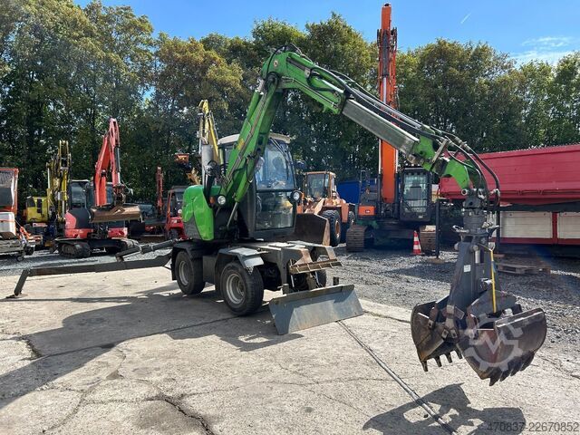 Mobilbagger Hansa APZ 531 / 4x4x4 / Friedhofsbagger