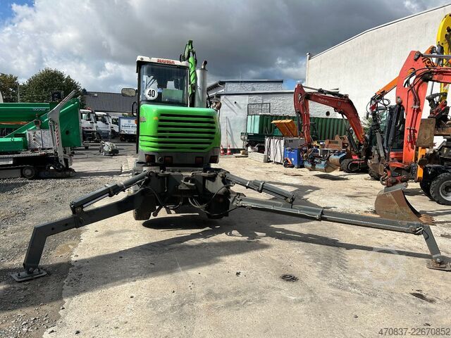 Mobilbagger Hansa APZ 531 / 4x4x4 / Friedhofsbagger