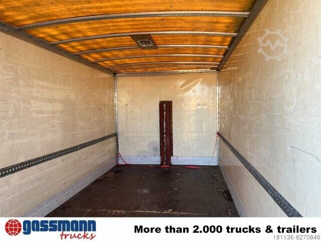 Roll-off container  Abrollcontainer Kofferaufbau mit Flügeltüren