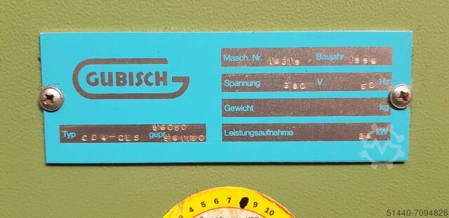 4-Seiten Hobel-Kehlautomat Gubisch GD 4 GLS