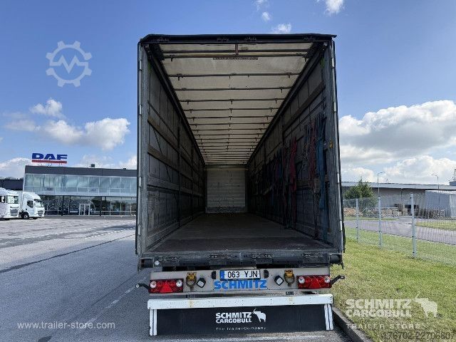 Auflieger mit Pritsche & Plane Schmitz Cargobull Curtainsider Standard