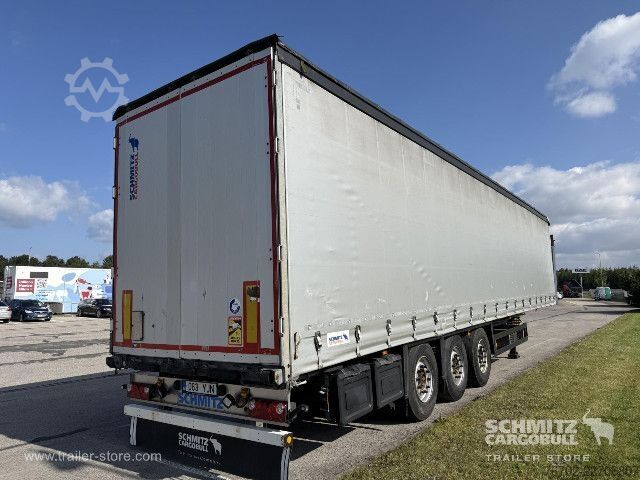 Auflieger mit Pritsche & Plane Schmitz Cargobull Curtainsider Standard