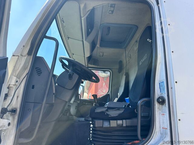 Flatbed truck with tarpaulin Renault 410