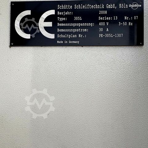 Werkzeugschleifmaschine Schütte 305 Linear