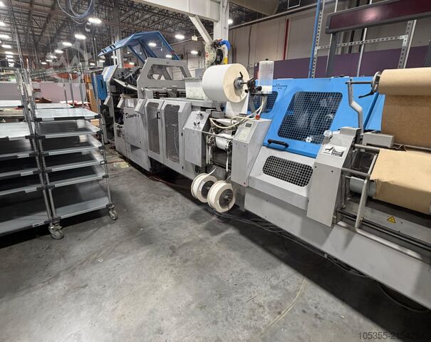 Hardcover-Buch-Einhängemaschine (Casing-in Line) Muller Martini Diamant 60 Casing-in Line