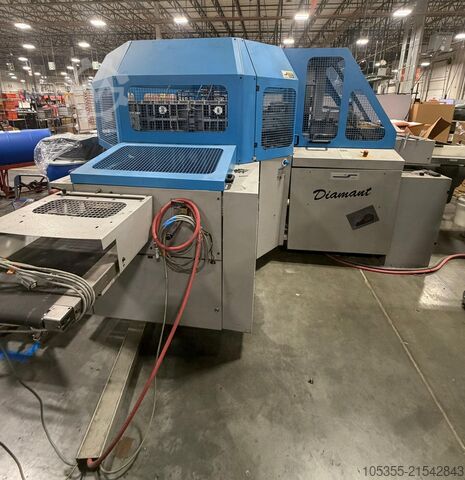 Hardcover-Buch-Einhängemaschine (Casing-in Line) Muller Martini Diamant 60 Casing-in Line