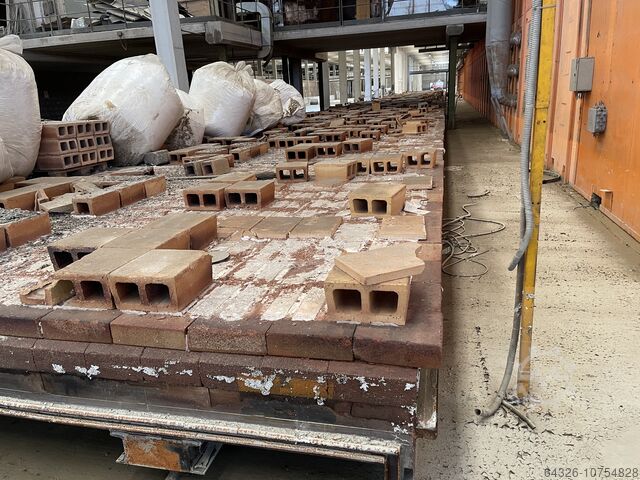 Produktionslinie für Ziegel und Tonziegel Morando 100-500 ton/day