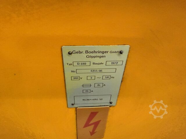 Leit-/Zugspindeldrehmaschine VDF BOEHRINGER D 480