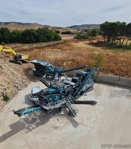 Mobile Brechanlage / Brecher Constmach Concassage 120T/H Installation Mobile de Concassage