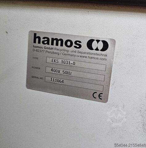 Elektrostatischer Kunststoffseparator Hamos EKS 1031
