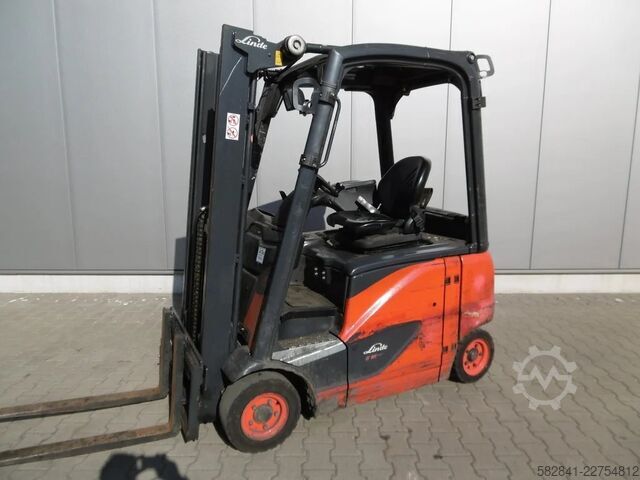 Elektro-Gabelstapler 4-Rad LINDE E 16 PH-02 / 386