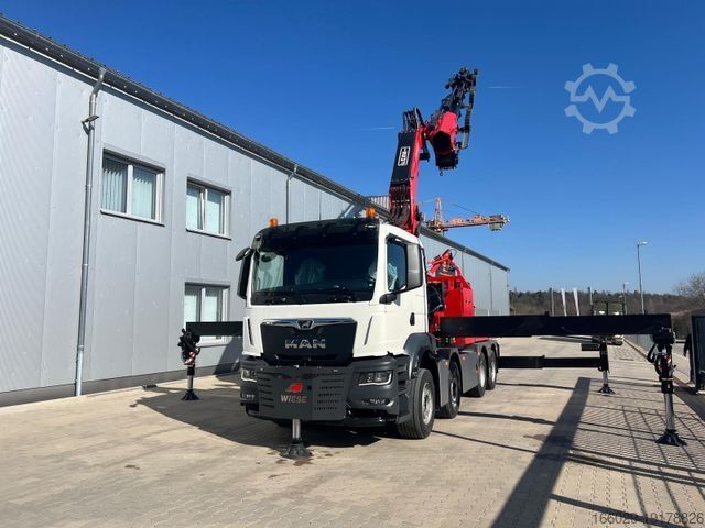 LKW mit Pritsche (offen) MAN MAN 8x4 mit F1150RA.2.28 L616 Winde