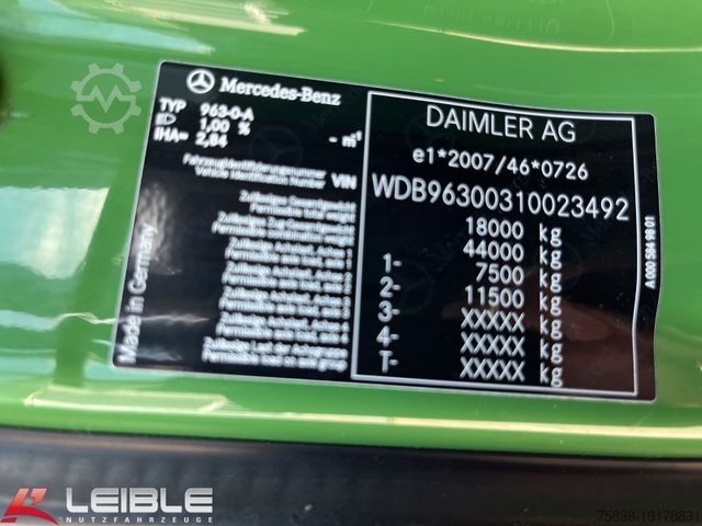 Refrigerated truck MERCEDES-BENZ Antos 1836*Kühlkoffer*Carrier*LBW*Komplettzug