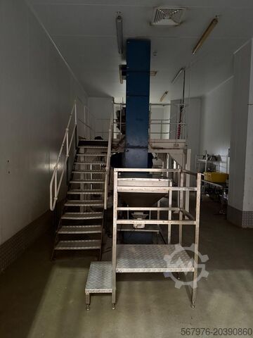 Komplettes Wiege- und Verpackungssystem Complete weighing and packing system Complete system