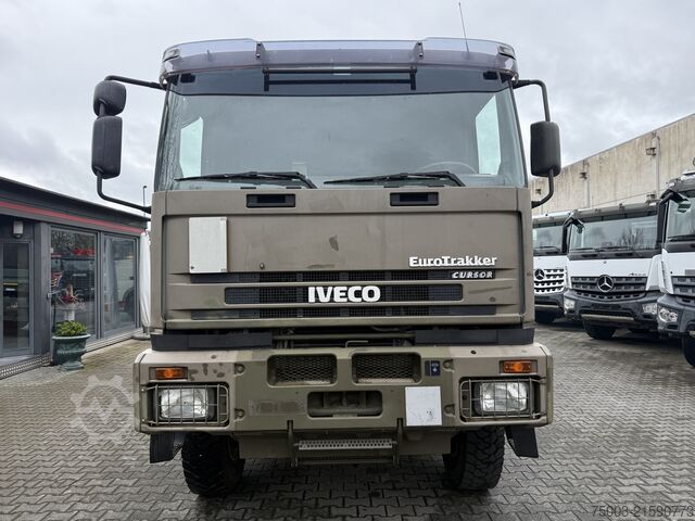 LKW mit Pritsche & Plane Iveco EuroTrakker 190E35W 4X4 Ex Armee