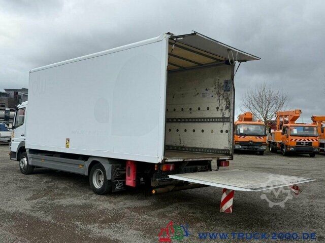 Transporter mit Kipper Mercedes-Benz Atego 816 Spie Koffer 6m Ladebordwand 3 Sitzer