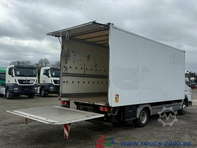 Transporter mit Kipper Mercedes-Benz Atego 816 Spie Koffer 6m Ladebordwand 3 Sitzer