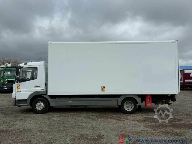 Transporter mit Kipper Mercedes-Benz Atego 816 Spie Koffer 6m Ladebordwand 3 Sitzer