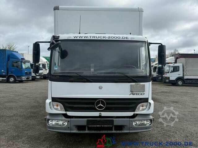 Transporter mit Kipper Mercedes-Benz Atego 816 Spie Koffer 6m Ladebordwand 3 Sitzer