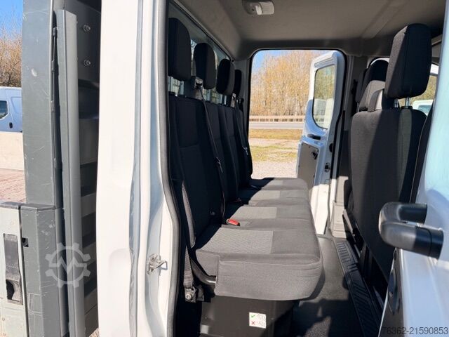 Transporter mit Doppelkabine Ford Transit Pritsche 350 L3 Doppelkabine AHK