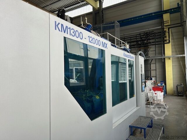 Spritzgießmaschine KraussMaffei KM 1300-12000 MX inkl. KUKA Roboter