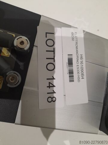 ELEKTROSPINDEL BIESSE ISO 30 HSD H61610 HSD H6161090B4 - ES330
