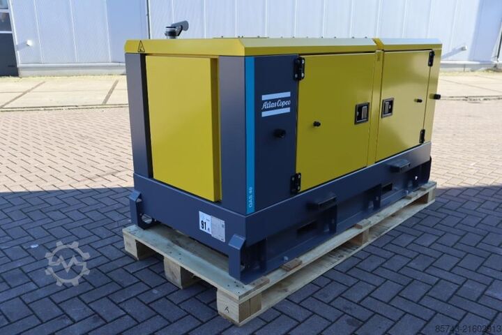 Aggregat Atlas Copco QAS 40 ST3 Valid inspection, *Guarantee! Diesel, 4