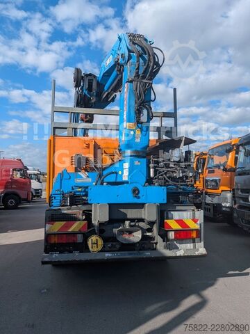 Truck mounted crane VOLVO FM12-380 / 8X4 / 28m Hiab Kran / WINCH