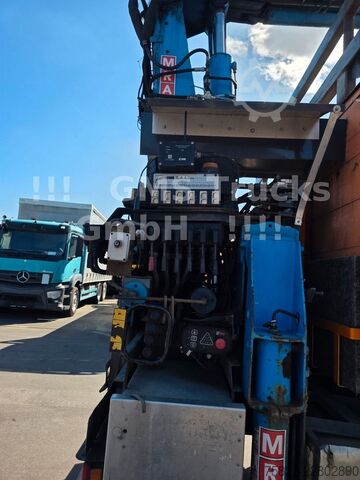 Truck mounted crane VOLVO FM12-380 / 8X4 / 28m Hiab Kran / WINCH