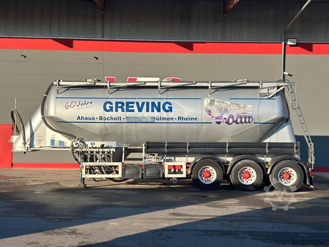 Silo semitrailer FELDBINDER EUT 39.3 39m³ 2 Euter  NLA 3x Vorhanden