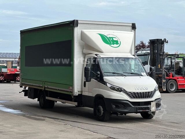Curtain sider van IVECO Daily 70 C Pritsche-Plane Laddebordwand
