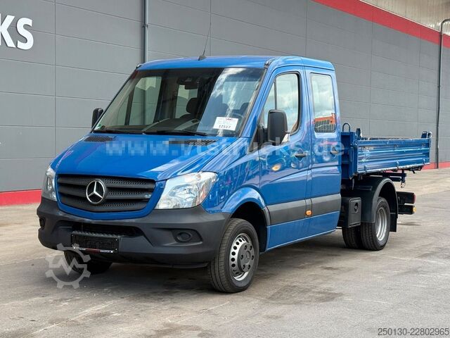 Three-way tipper van MERCEDES-BENZ Sprinter DoKa MEILLER Dreiseitenkipper