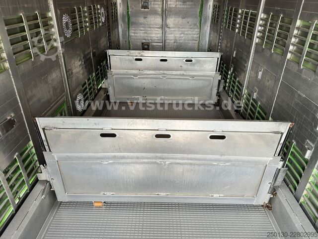 Horse transport trailer MENKE-JANZEN 3.Stock & Aggregat/Hubdach/BPW/54m²