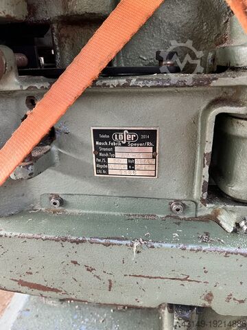 Dübelabläng- und Anfasmaschine Löser AA200