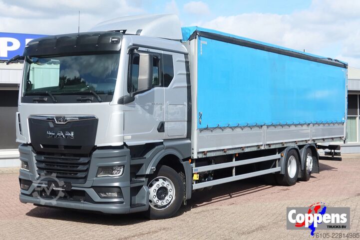 Schiebeplane MAN TGX 26.430 6x2  Huif + schuifdak , Full air, st...