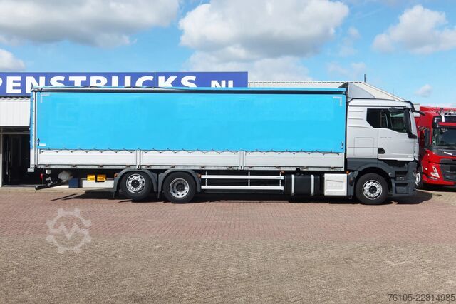 Schiebeplane MAN TGX 26.430 6x2  Huif + schuifdak , Full air, st...