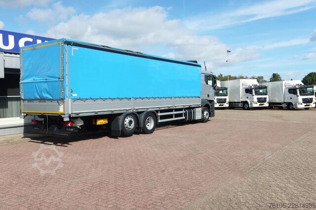 Schiebeplane MAN TGX 26.430 6x2  Huif + schuifdak , Full air, st...